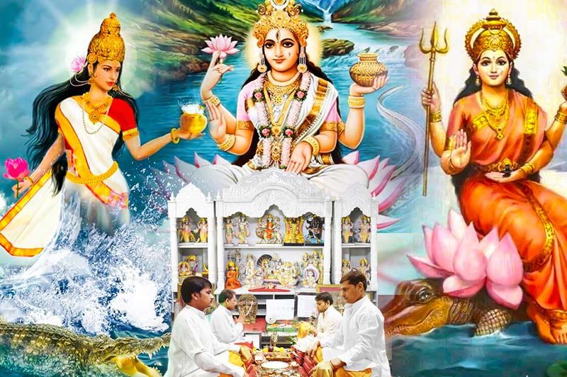 Ganga Chalisa Paath for Washing Away all Accumulated Sins and the Liberation of the Soul-OPS-14-32-1